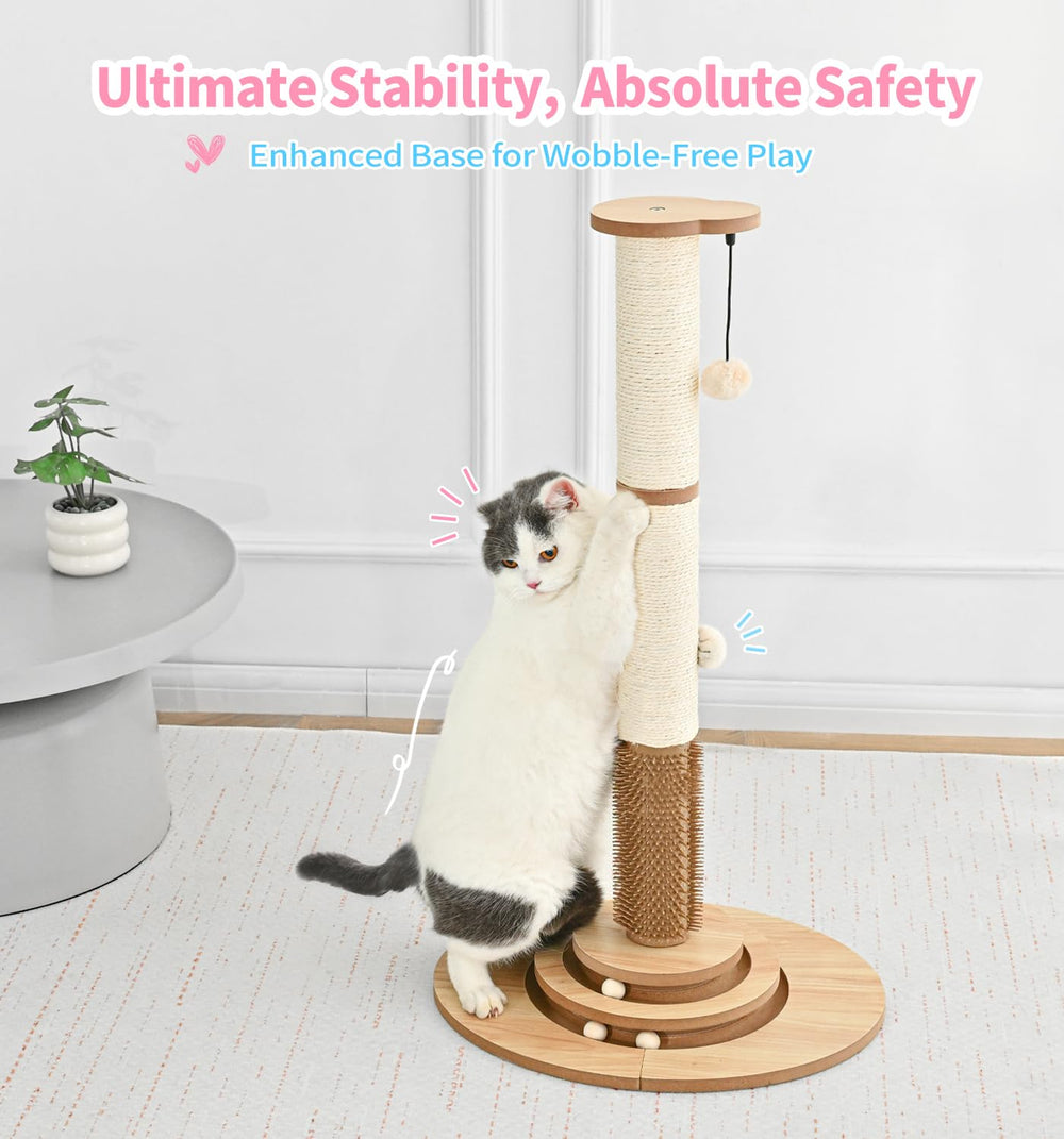Made4Pets base with non-slip pads and suction cup for stability.