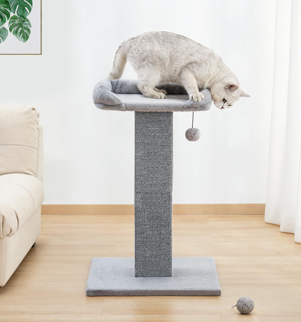 Made4Pets tall 32-inch design supports full-body stretches.