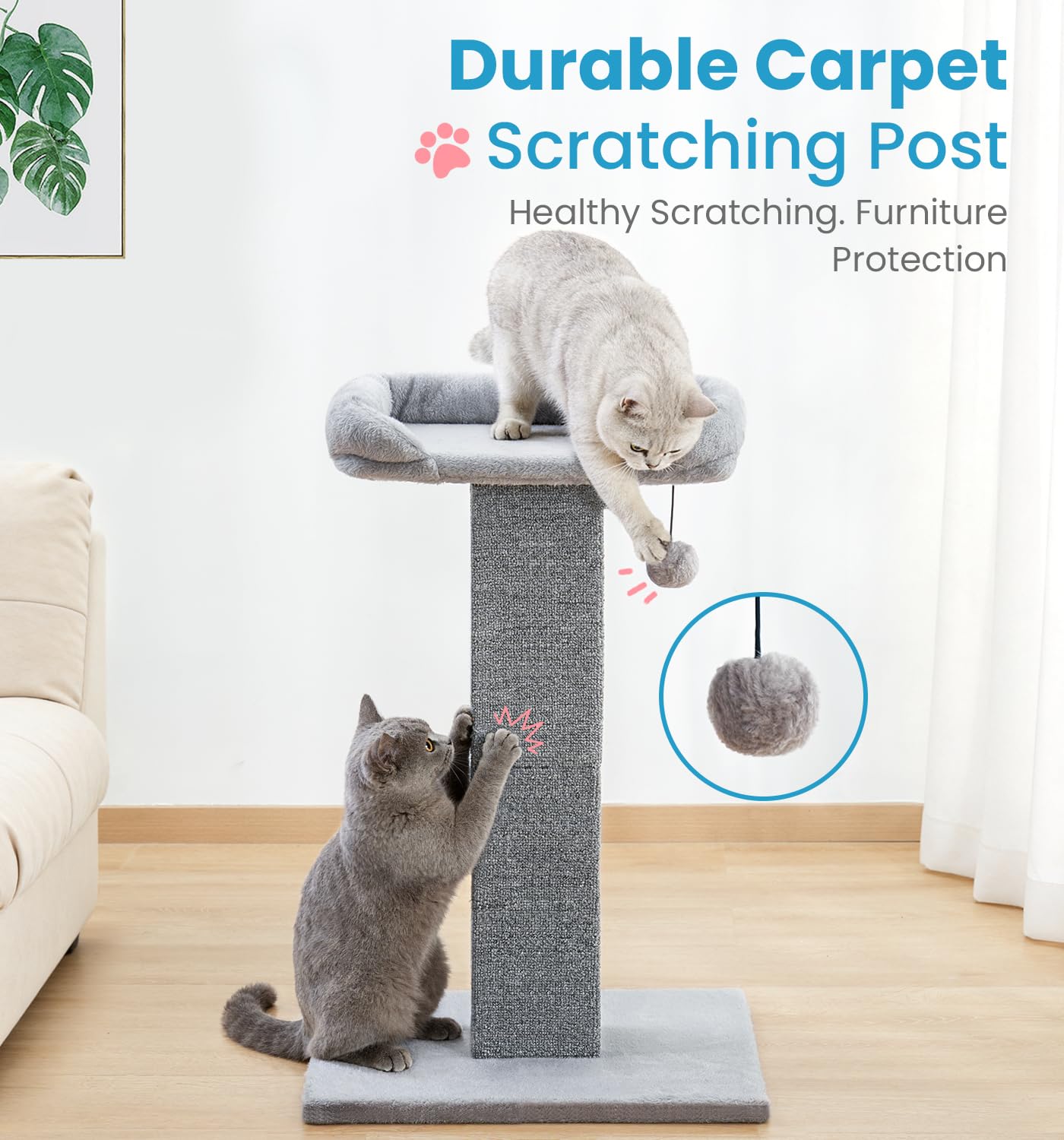 Made4Pets removable bed cover simplifies cleaning.