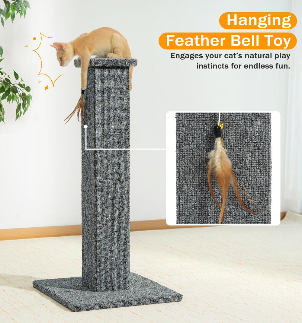 Made4Pets sturdy construction supports active cats.