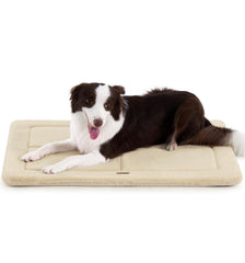 Made4Pets crate pad with ultra-soft faux fur for cozy sleep
