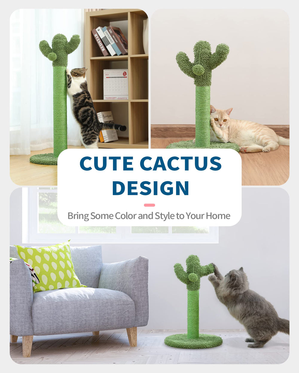 MADE 4 PETS durable cat post withstands daily clawing and play
