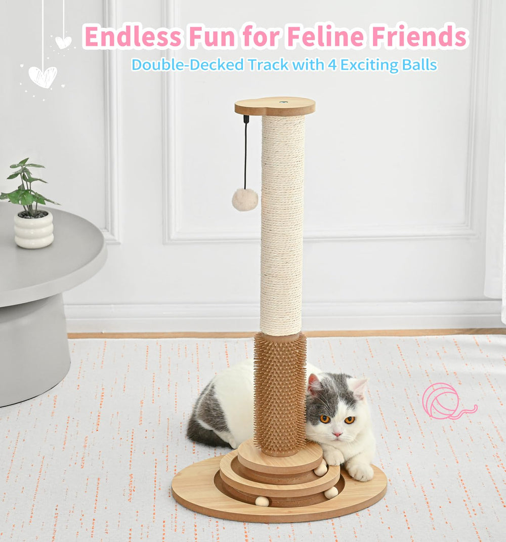 MADE 4 PETS versatile cat tower for kittens to adults during indoor play.