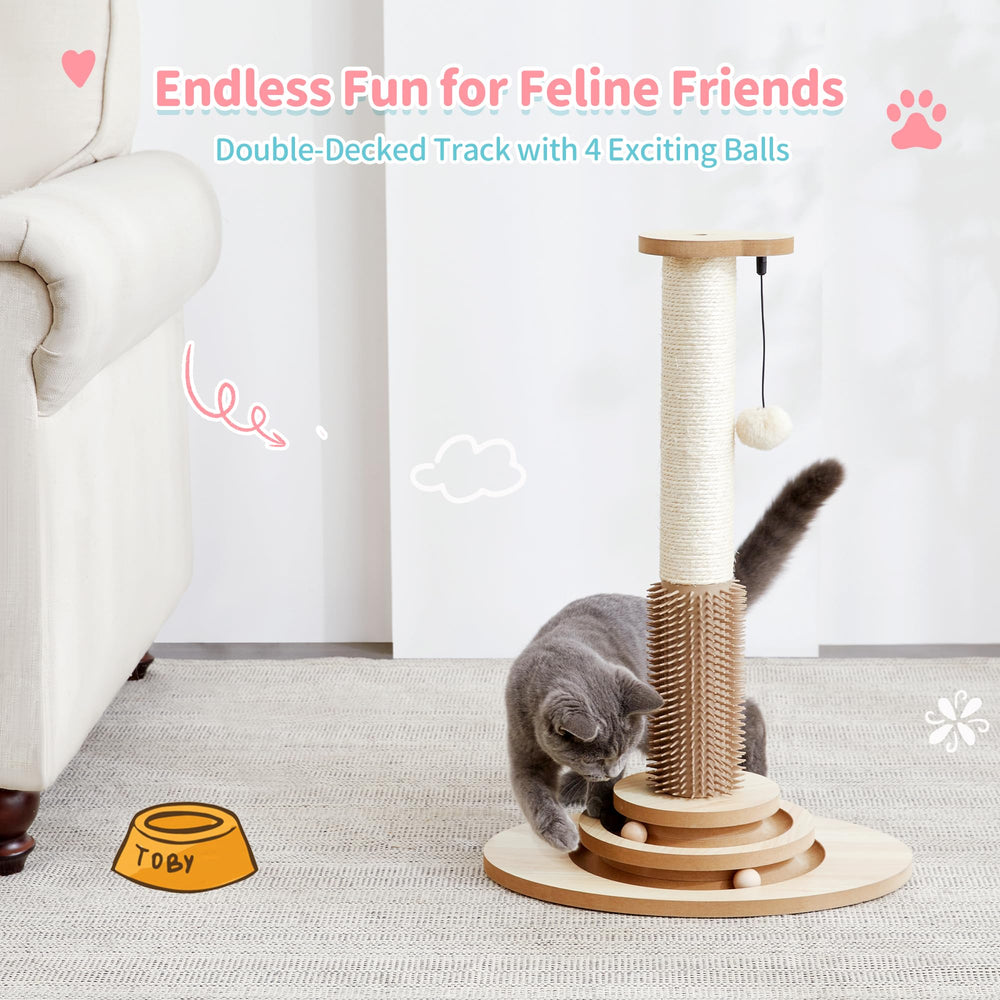 Made4Pets multi-activity cat toy delivers variety for daily play sessions.