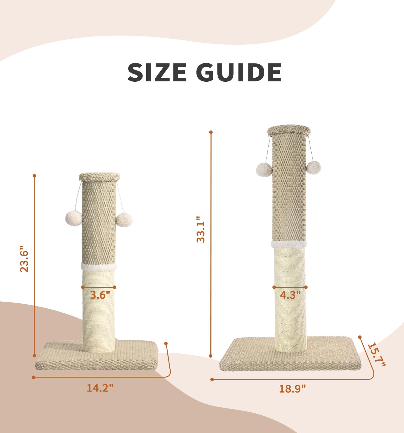 Made4Pets beige color complements modern home decor.