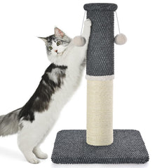 MADE 4 PETS tall-post-base: stable footing for energetic cats scratching with confidence.