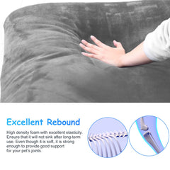 Magic Dog orthopedic-foam bed highlighting joint-friendly support.