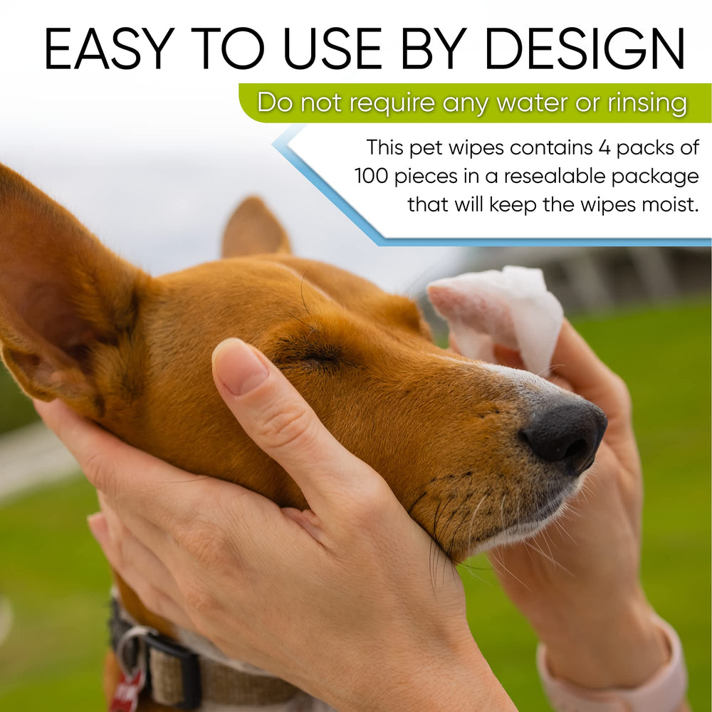MAGICARE pet wipes sealed pack preserves moisture for easy use.