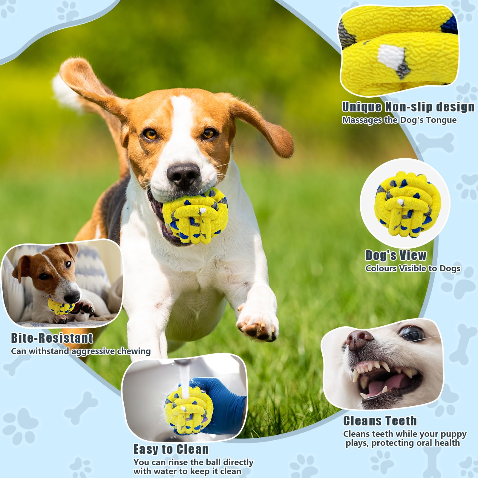 Magicorange dog balls fetch play indoor outdoor - versatile for all settings.