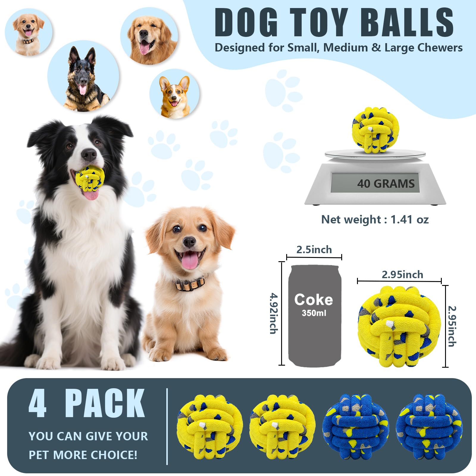 Magicorange dog balls texture closeup - rugged surface for teething puppies.