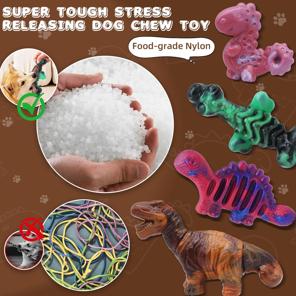 Magicorange four-item variety pack of chew toys for dogs.
