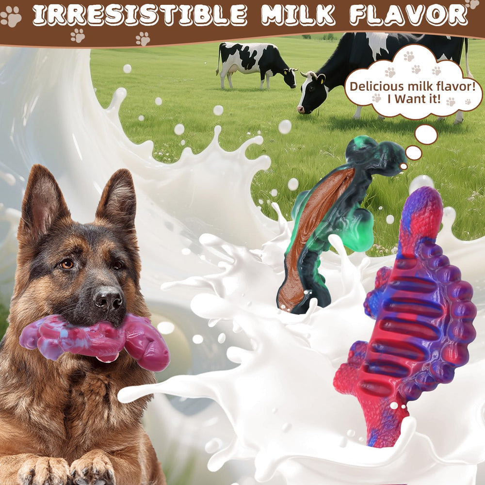 Magicorange milk flavor dog chew toy for tasty, engaging chewing sessions