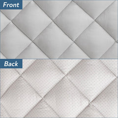Magik & Kover crate pad machine washable for easy cleaning.