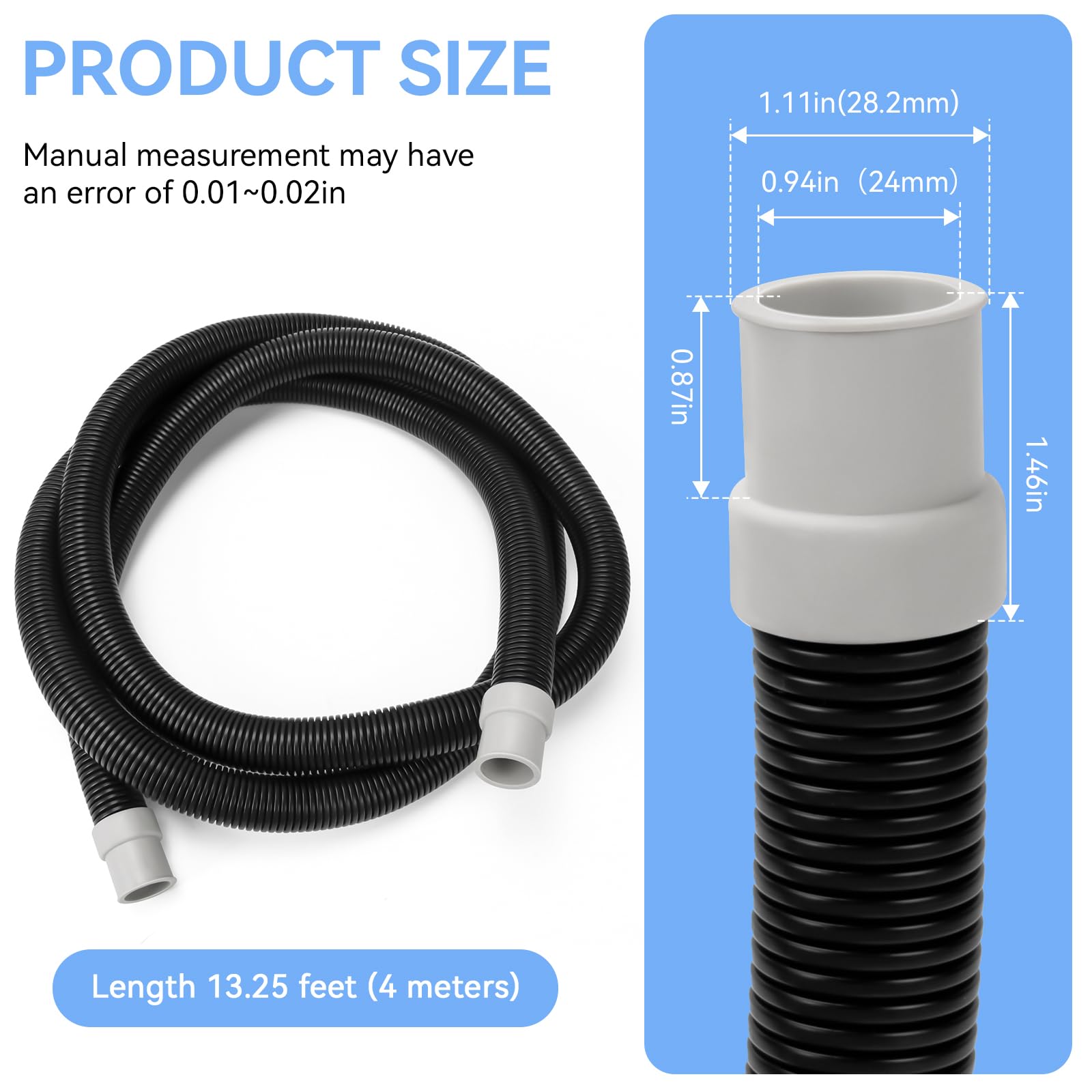 Magluv hose with easy-end connectors for quick installation on Fluval FX2/FX4/FX6.