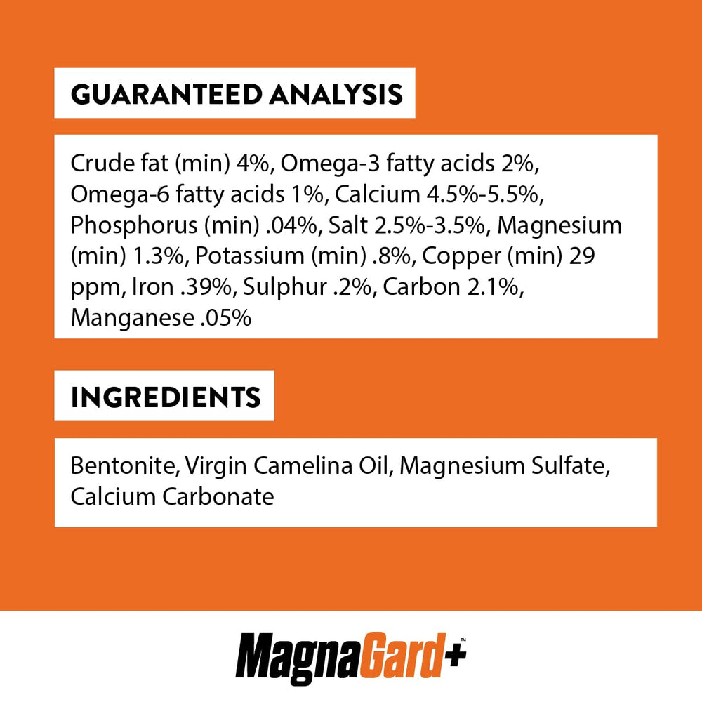 MagnaGard Plus may help with overall performance when horses feel nourished.