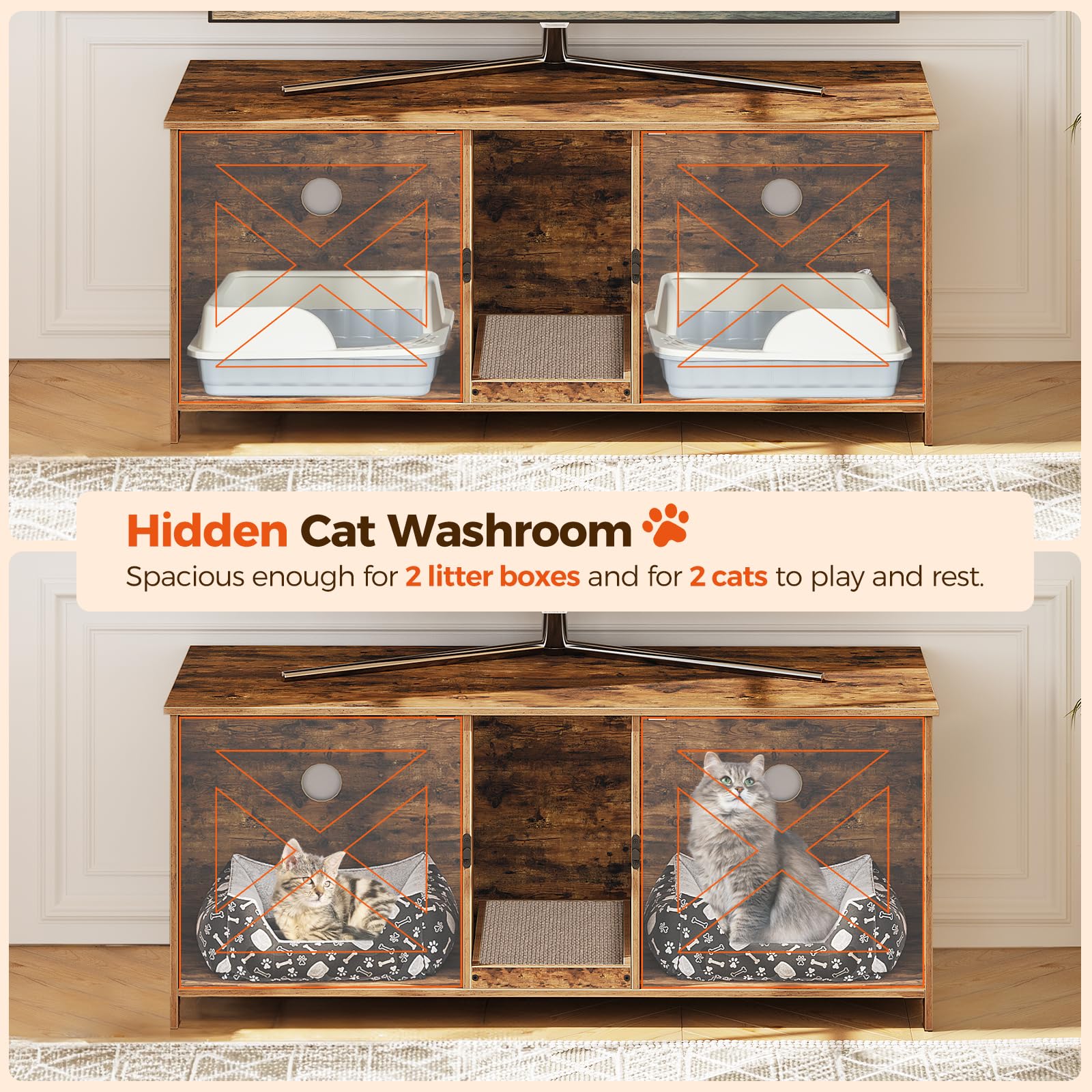 MAHANCRIS retro design furniture blends with home decor.