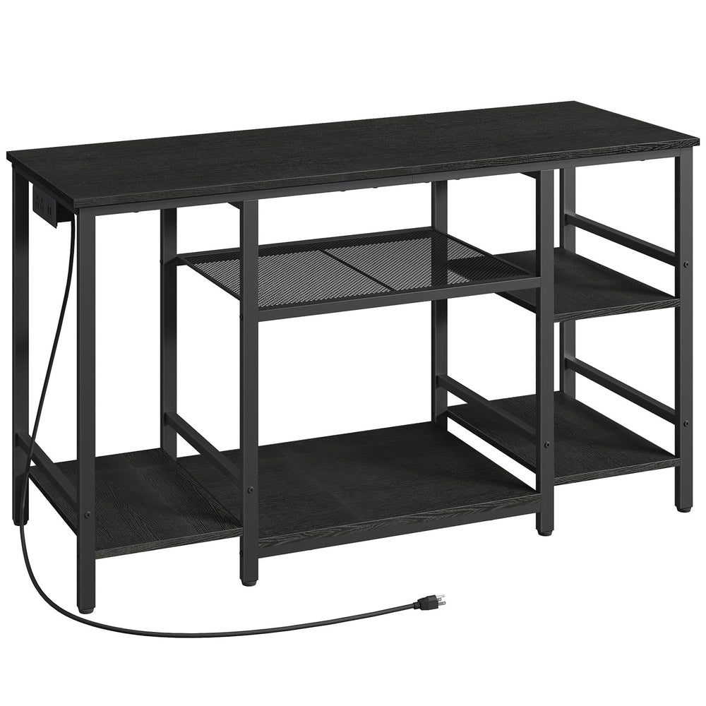 MAHANCRIS stand dimensions shown for fit in rooms.