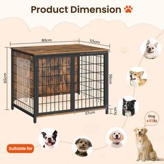 MAHANCRIS crate side door option enhances quick entry and interaction.