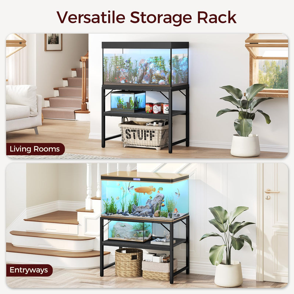 MAHANCRIS EVA pads on the top prevent slipping and protect the aquarium.