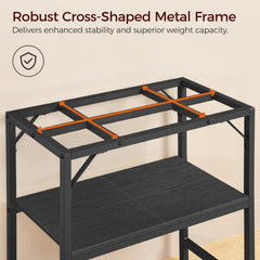 MAHANCRIS stand assembly pack shows clear parts and easy instructions for quick setup.