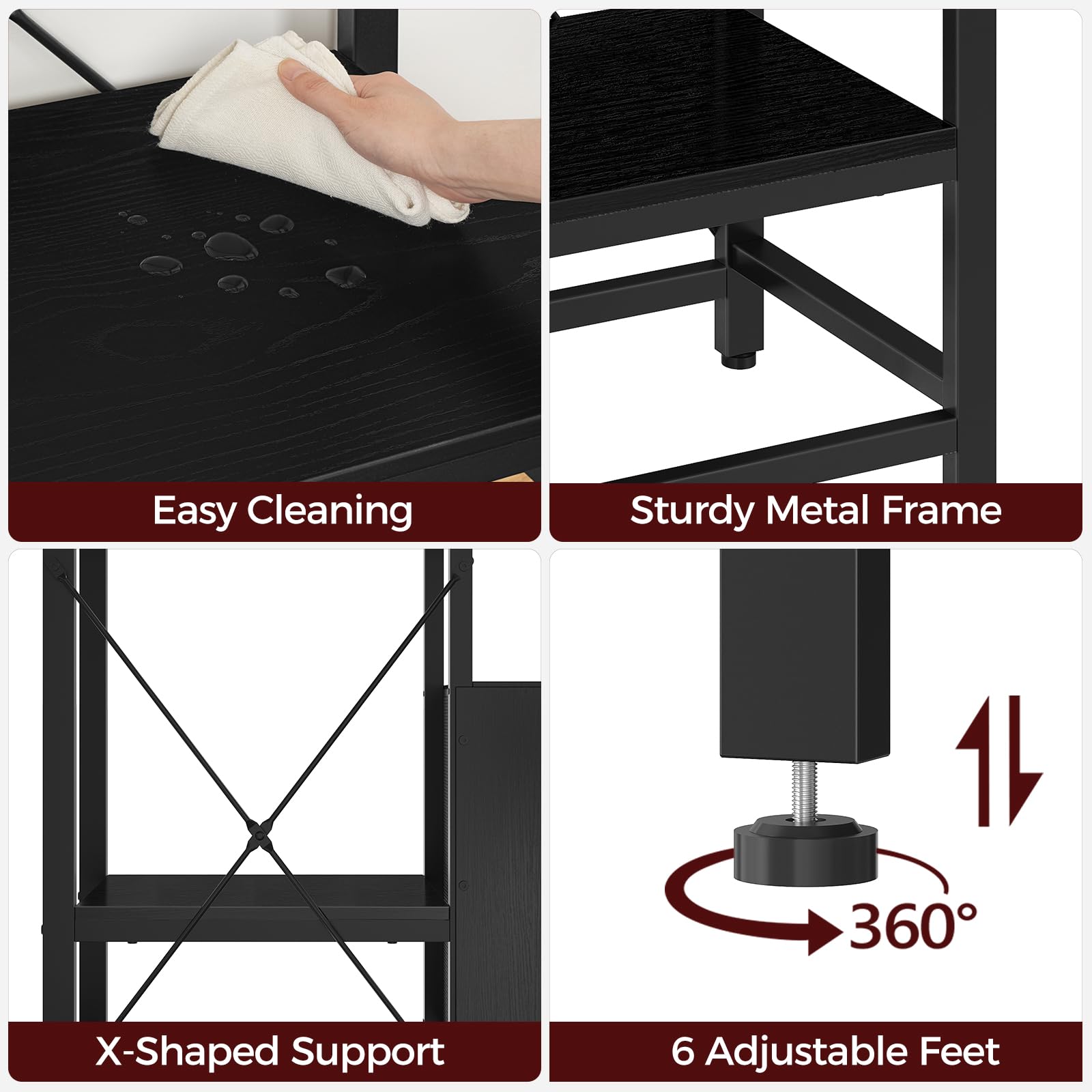 MAHANCRIS stand dimensions 30.7 x 13.8 x 30.5 inches