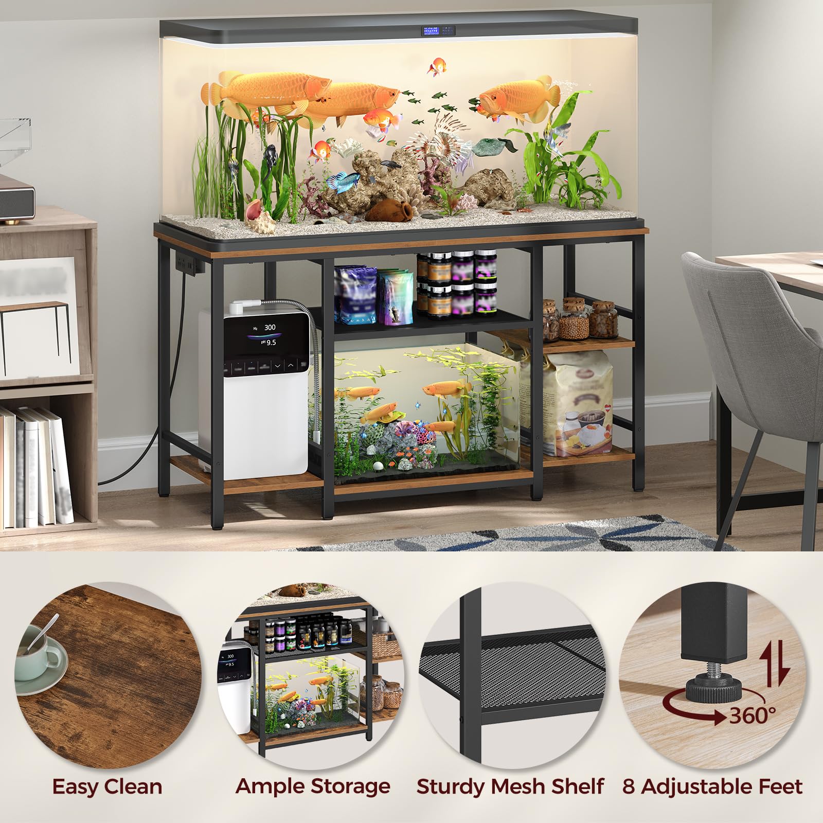 MAHANCRIS stand easy assembly with clear instructions for beginners