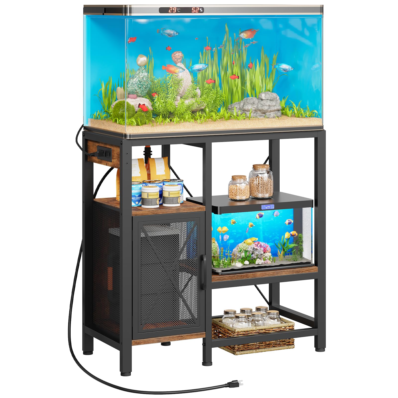 MAHANCRIS stand-living-room-setup shows versatile placement in home.