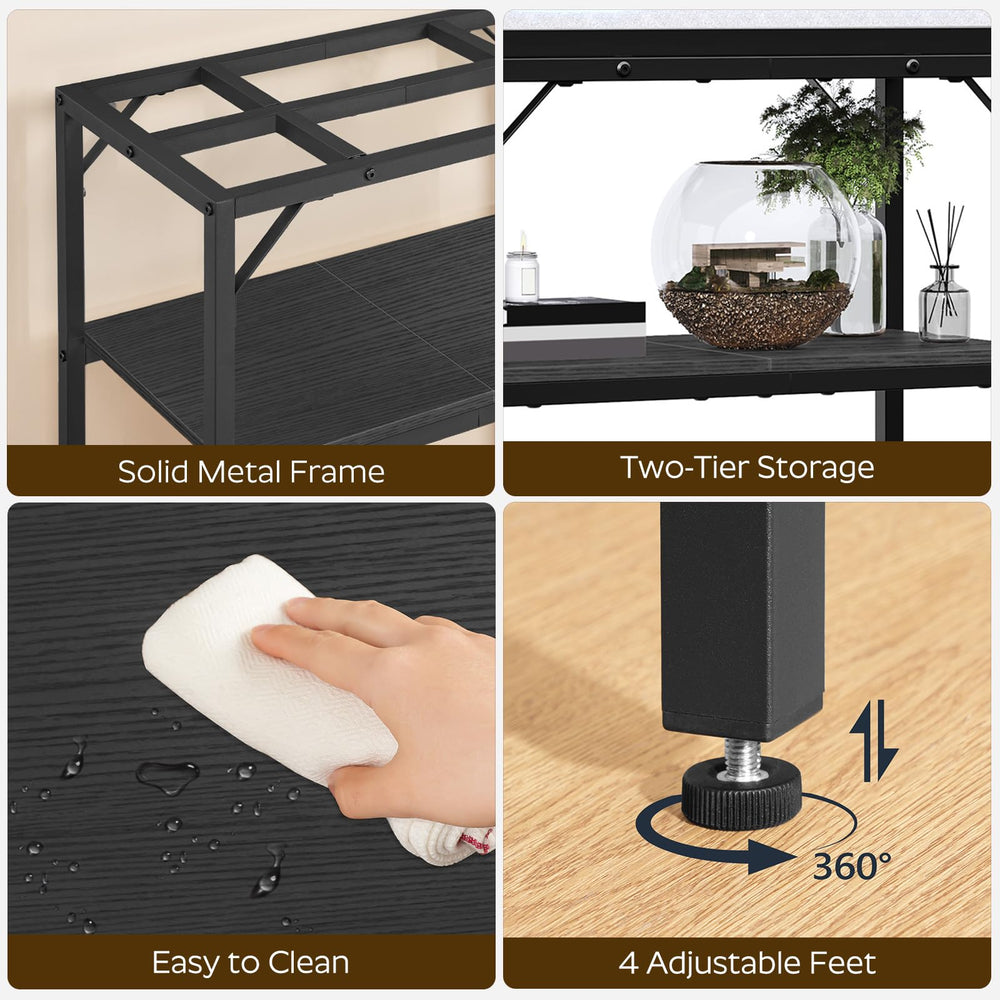 MAHANCRIS stand in a living room demonstrates versatile home usage