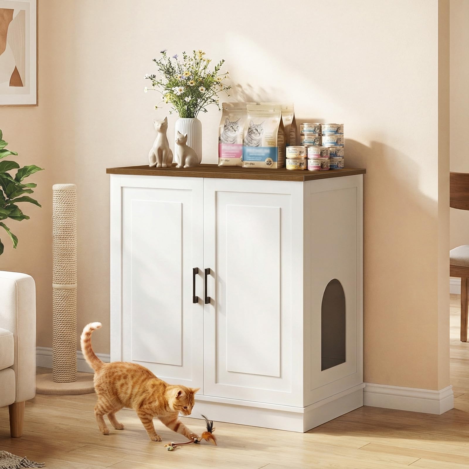 MAHANCRIS wooden washroom furniture formed from engineered wood for durability