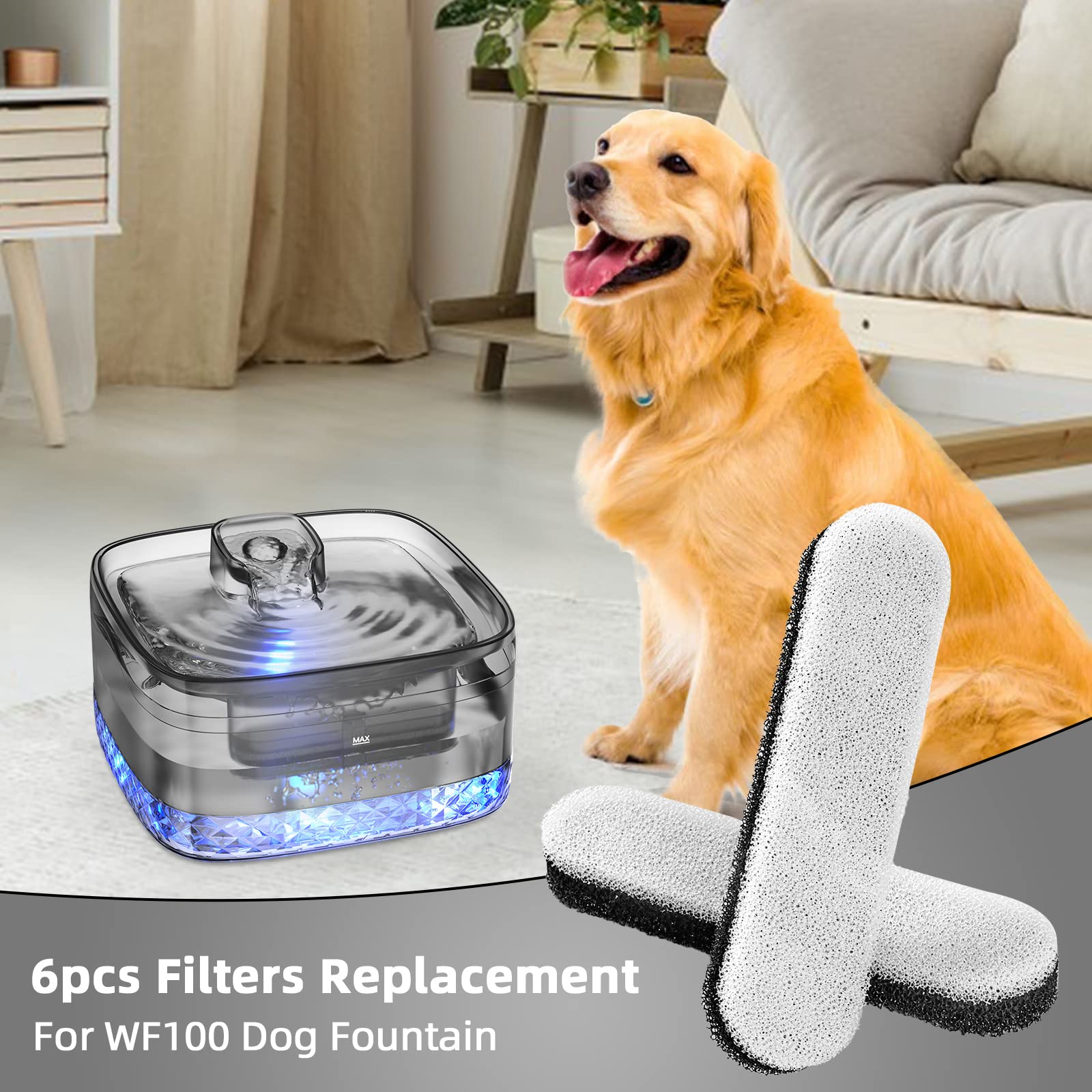 MAILOFY cleaning tool included for quick maintenance and spotless fountains.
