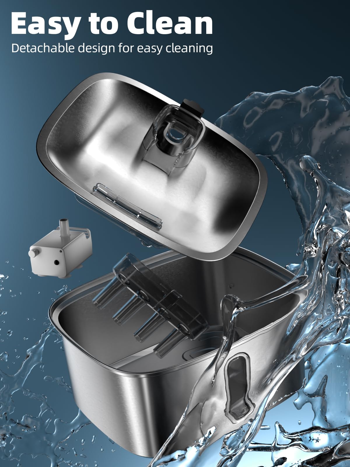 MAILOFY SUS304 stainless steel surface is easy to clean and sanitize.