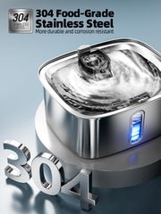 MAILOFY water level window lets you monitor remaining water at a glance.