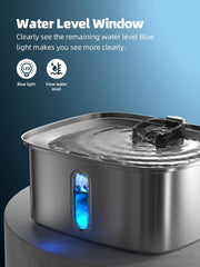 MAILOFY waterfall-flow design attracts pets to drink more water.