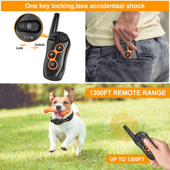 MAISOIE waterproof receiver shows rugged durability for outdoor training in rain or water.