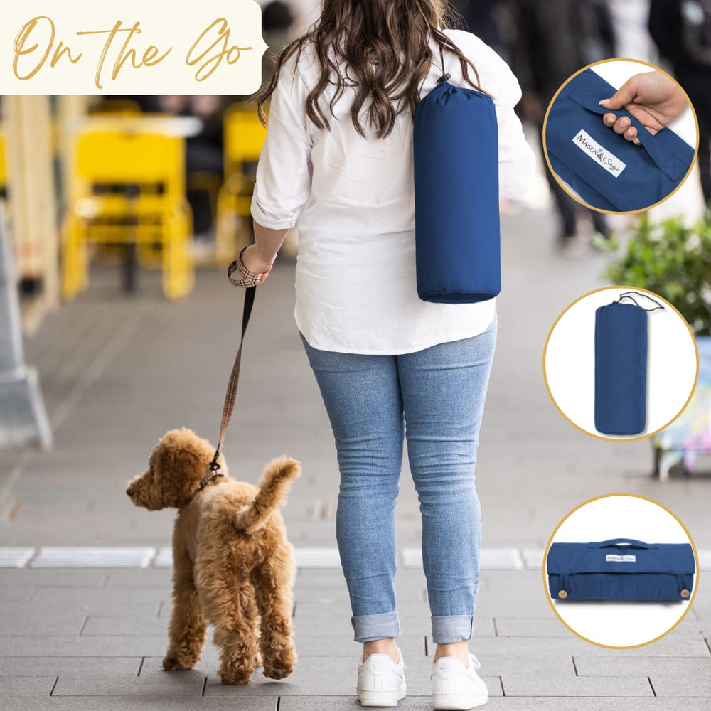 Maison & Sage carry bag included with the travel mat