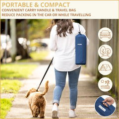 Maison & Sage waterproof Oxford fabric on durable travel mat