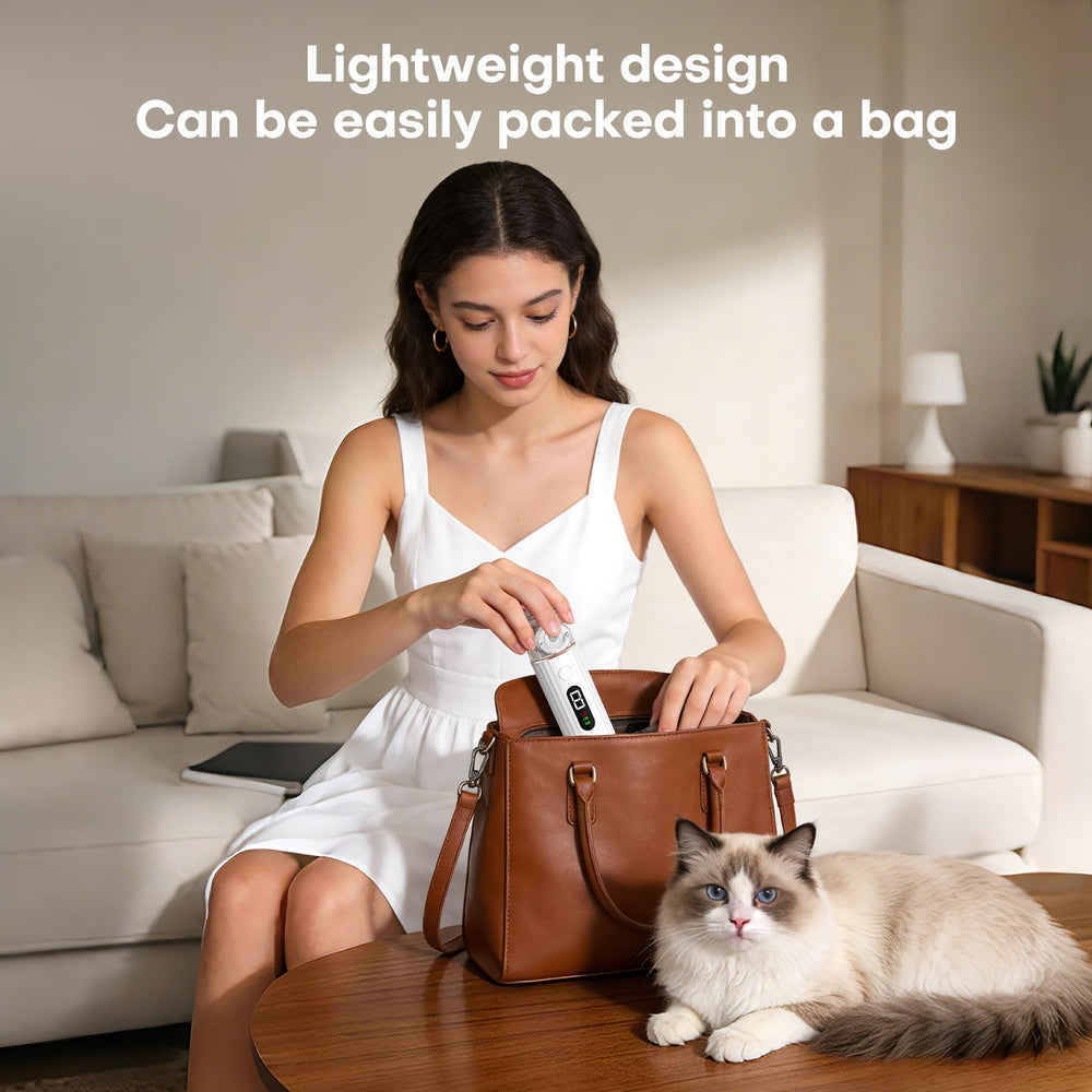 Maitmt Cat Nebulizer compact portable setup ideal for on-the-go care