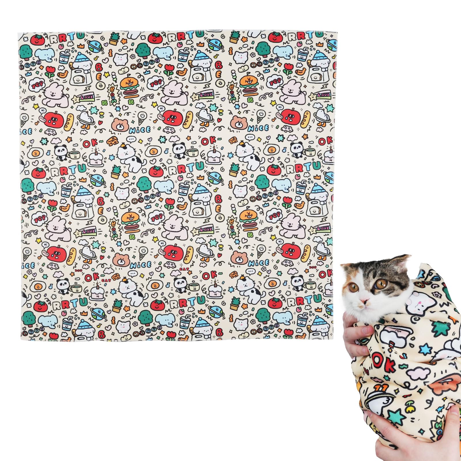 maiwoste elephant cat wrap example for large cats use