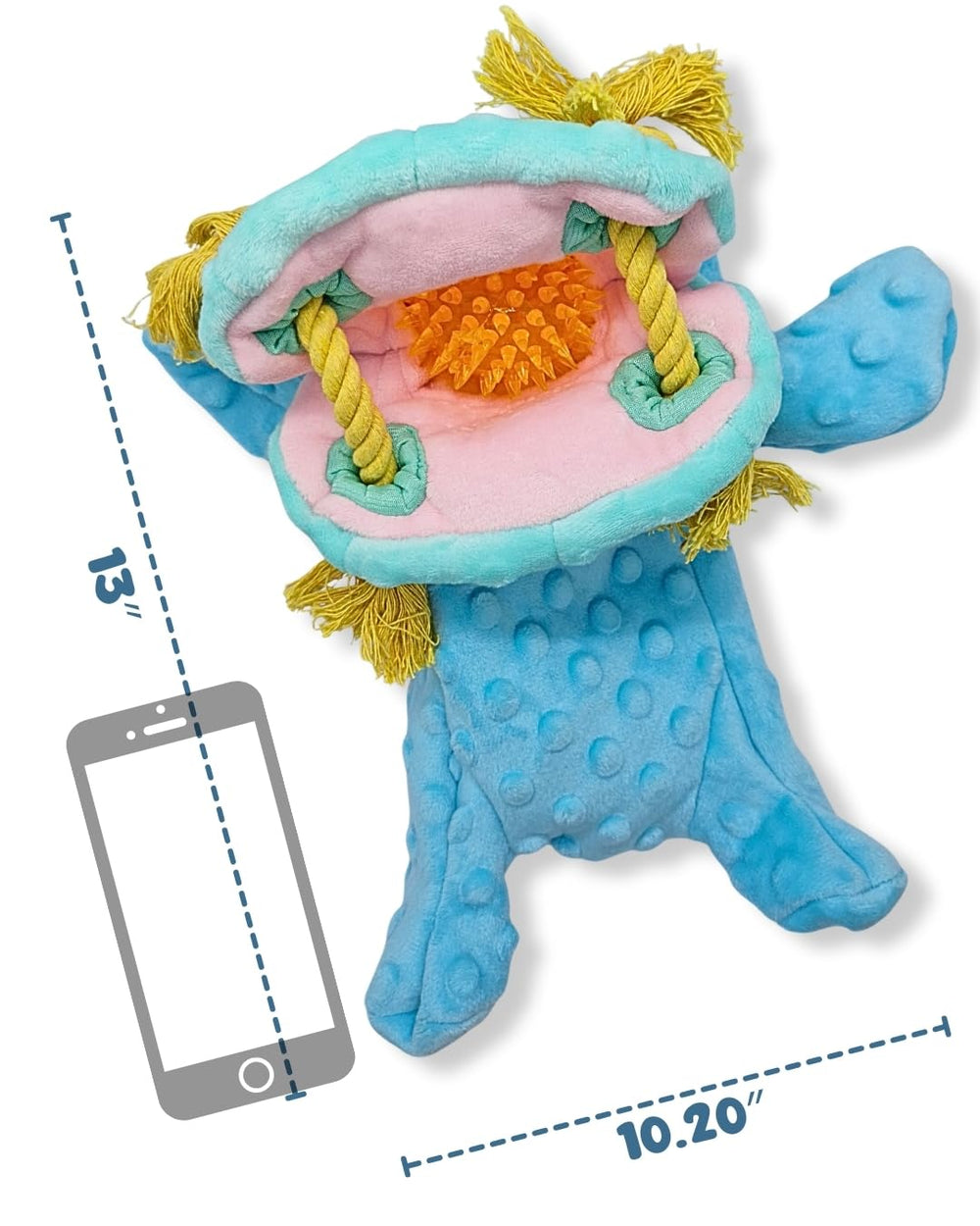Majestic Pals 4-in-1 hippo soft texture reduces mess during playtime