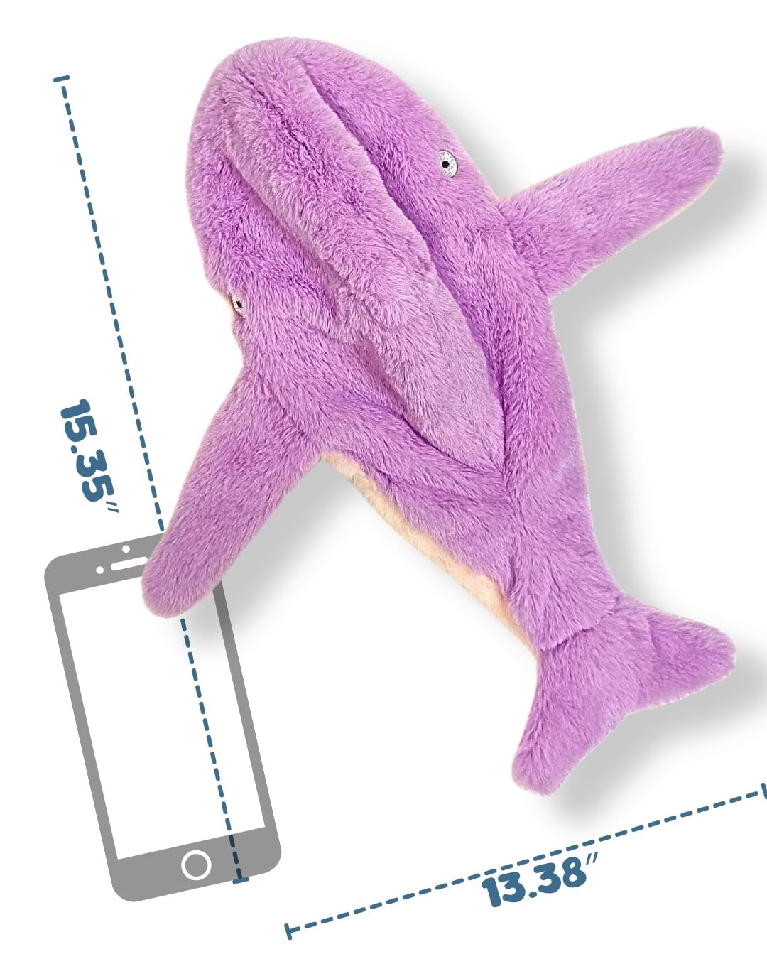 Majestic Pals Crinkle Durable Materials stays sturdy through daily play while remaining gentle on teeth.