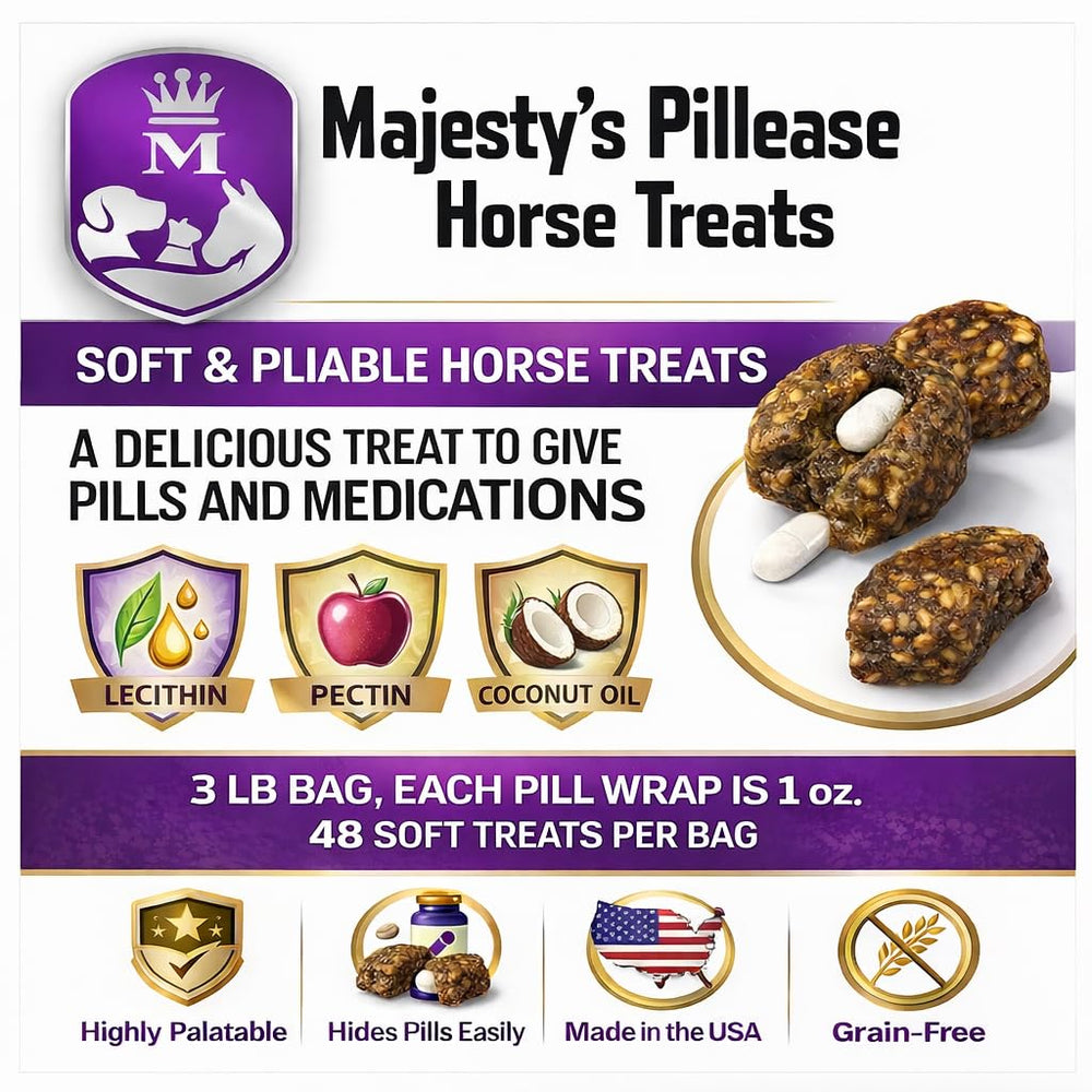 Majesty's PillEase packaging highlights USA-made origin and quality.