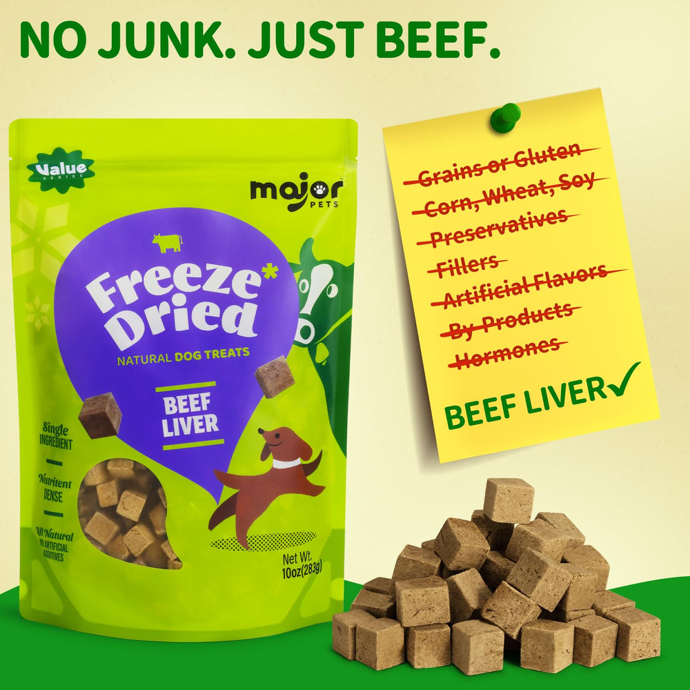 Major Pets bite sized chunks with easy chewing for all life stages
