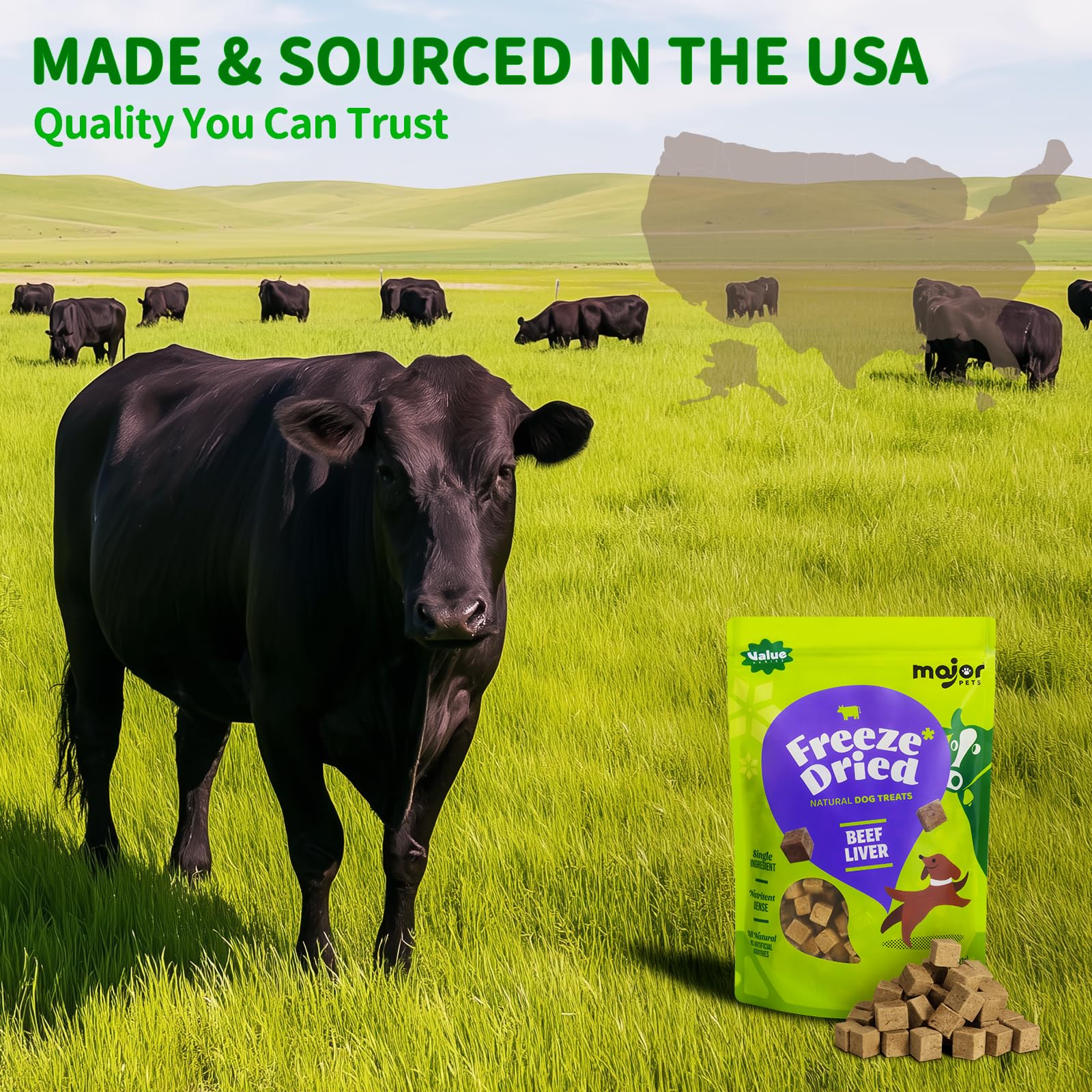 Major Pets single ingredient formula shown ideal for lean protein in dog diets