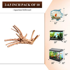 majoywoo spider wood branch close-up highlights unique shapes from every angle