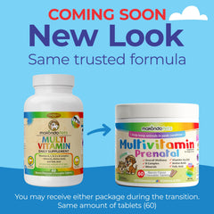 Makondo Pets cat prenatal multivitamin bottle for pregnancy support