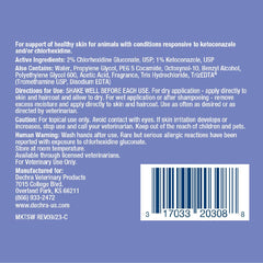 Mal-A-Ket Plus TrizEDTA spray application on pets for easy grooming sessions.