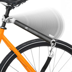MALABI rotating dog bike leash pivot for safer hands-free riding beside your bike.