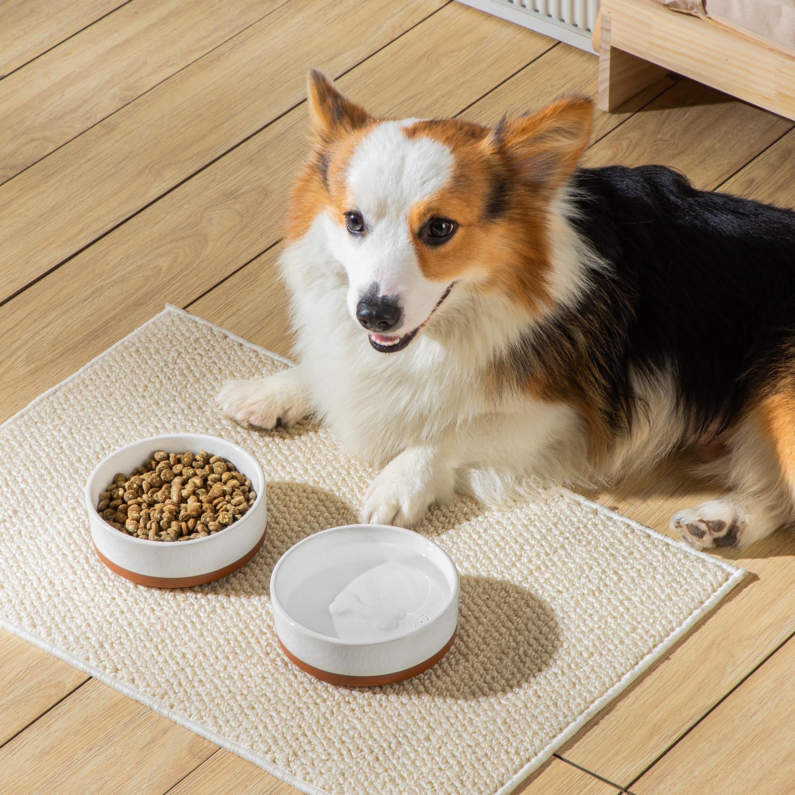 MALACASA glaze color variation adds rustic charm to feeding.