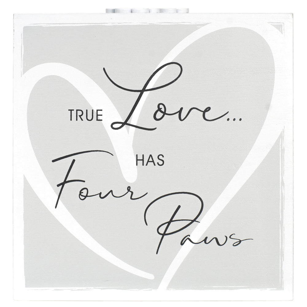 Malden Forever In Our Hearts urn overall design suits small to medium pets.