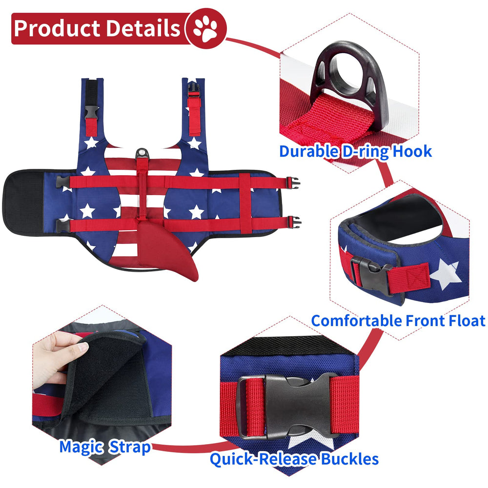 Malier shark shaped life jacket close up highlighting durable design